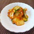 NAGANO久留米's cooksnap of when they made キムチちくわきゅうりの和え物.