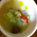 ダサコ's cooksnap of when they made あさりとじゃがいもの熱々スープ.