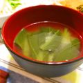 Marrietty's cooksnap of when they made 小松菜とタケノコの味噌汁.