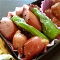 ☆★ぽこ★☆'s cooksnap of when they made お弁当に！ウインナーとしし唐のごま塩焼き.