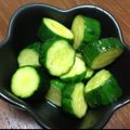 ♪かずみ♪'s cooksnap of when they made 簡単！キュウリの浅漬け.