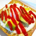 facai's cooksnap of when they made 【アロハ】目玉焼きアボカドチーズトースト.