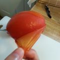 COurmet's cooksnap of when they made 簡単！トマトの皮剥き.