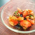 nashicook's cooksnap of when they made 青しそトマトの混ぜるだけサラダ.
