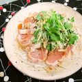 ちわここ's cooksnap of when they made まぐろのさっぱり焼き～香味野菜添え.