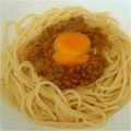 みきぴょ's cooksnap of when they made 電子レンジで簡単早旨！ふわとろ納豆スパ.