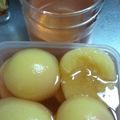 ay_a's cooksnap of when they made 可愛いピンク色 ♪ 桃のコンポート.
