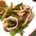 がんちゃんのお家's cooksnap of when they made イカのチンジャオロース.