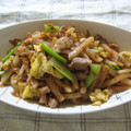 ＭナチュＭ's cooksnap of when they made カブと鶏肉の卵と干しえび炒め.