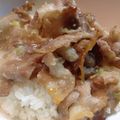 AyBell's cooksnap of when they made 一人暮らし女子のねぎ塩豚丼♥♡.