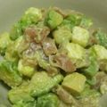 max4995's cooksnap of when they made アボカドチーズ生ハムのマヨ醤油わさび和え.