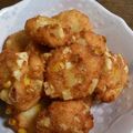 ぱるかパトラ's cooksnap of when they made ふわふわ❤じゃがチーズコーンのさつま揚げ.