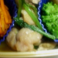 taisho0805's cooksnap of when they made 簡単✿小松菜と鶏肉の❀麺つゆソース炒め✿.