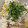 みず葵's cooksnap of when they made 新玉ねぎ×にんにくバター■炊込みピラフ.