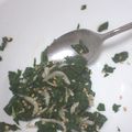 あらいぐますけ's cooksnap of when they made モロヘイヤとしらすのご飯の友.