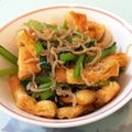 かねさや's cooksnap of when they made 小松菜&しらす&油揚げのポン酢和え.
