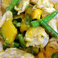 gemkaachan's cooksnap of when they made かぼちゃと鶏肉のウマ味噌炒め.