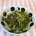 龍青空ママ's cooksnap of when they made こんにゃくのガーリックねぎ塩焼き♪.