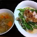 うまかっちゃん☆'s cooksnap of when they made 水菜と豚しゃぶのおろしポン酢.