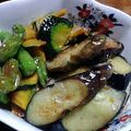 ♡Catherine's cooksnap of when they made ☺カボチャとナスの冷え冷え☺.
