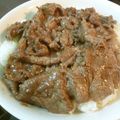 ゆーまゆーま's cooksnap of when they made 豚肉切り落としで焼肉ドン☆.