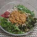 陽翔mam 's cooksnap of when they made つるウマ♪ さっぱり梅の納豆そば☆.