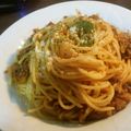 ゆーまゆーま's cooksnap of when they made 簡単なのに絶品♪感動のミートソースパスタ.