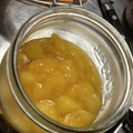 くろいひつじ's cooksnap of when they made 桃のジャム.