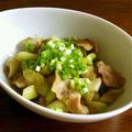 sweetbox25's cooksnap of when they made セロリと豚バラ肉の味噌炒め.