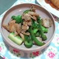舞ティ's cooksnap of when they made ブロッコリーと豚肉のオイスターソース炒め.