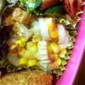 ＊＊まゆゆ＊＊'s cooksnap of when they made ちくわとコーンのおかかマヨチーズ焼き♡.