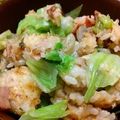 o9ba's cooksnap of when they made 簡単★レタスチャーハン♪.