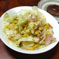 ふか谷's cooksnap of when they made 簡単に！！！キャベツとツナのレンジ蒸し.