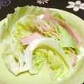 anjizi's cooksnap of when they made あま〜い♡キャベツの重ね蒸し.