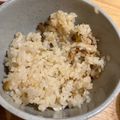 クック147LY8☆'s cooksnap of when they made 剥き甘栗で時短！白だしのホクホク栗ご飯☆.