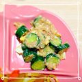 ぴぴぴのぴかりん's cooksnap of when they made 簡単！きゅうりツナサラダ.