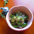 haruku221's cooksnap of when they made 無限ピーマンwithオクラ.