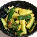 komomoもも's cooksnap of when they made たたき きゅうりのピリ辛☆味噌あえ.