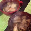 米俵米子's cooksnap of when they made ズッキーニとナスの酸っぱ辛いスープ.