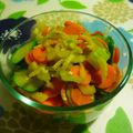 cheesedog's cooksnap of when they made 簡単激旨！セロリ胡瓜人参の塩麹きんぴら.
