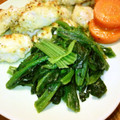 月見なっとう's cooksnap of when they made 初めての調理実習✿ほうれん草のソテー✿.