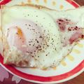 ペコペコー's cooksnap of when they made 朝食に＊ベーコンエッグ.