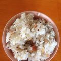 なるにあん's cooksnap of when they made 梅干し＆シラスの炊き込みご飯♪.