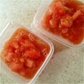 こっちーず's cooksnap of when they made 【農家のレシピ】トマトのシャーベット.