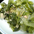 め目め's cooksnap of when they made レタスのオイマヨ・ツナ炒め.