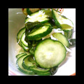 ハナまこと's cooksnap of when they made 簡単！しらすときゅうりの酢の物.