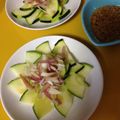 かとうねこ's cooksnap of when they made ズッキーニとみょうがのサラダ.
