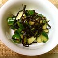 もこもこ７'s cooksnap of when they made ふじっこ（塩昆布）きゅうり.