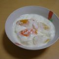 ゆきゅき's cooksnap of when they made ふわふわフルーツフロマージュ.