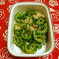 ひぃたんです's cooksnap of when they made シンプル☆ゴーヤの塩麹炒め.